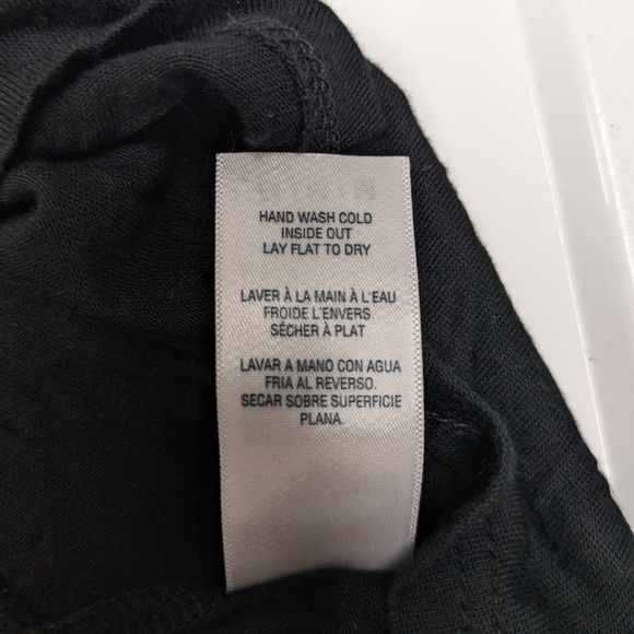 Ella Moss black lace long sleeves top - Picture 4 of 8